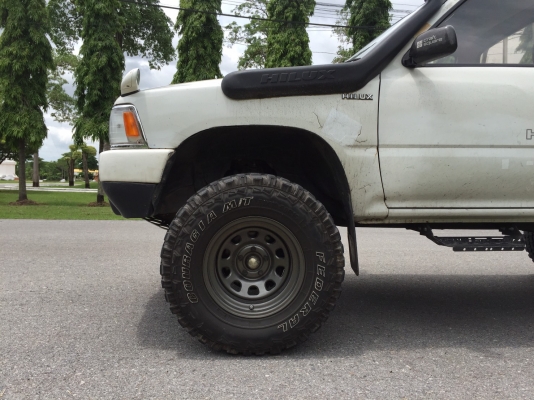 ขายไมตี้ 4 ขอ เครื่อง 2Y ติดแก๊สลงเล่มแล้ว ชุดยก 6 นิ้ว ยาง 31