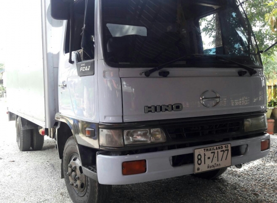 หกล้อ ฮีโน่ FC4J145ปี39 ตู้แห้ง ช่วงยาว 5.50ม สภาพดีสวยบางเดิมพร้อมใช้งาน ทะเบียนพร้อมโอน