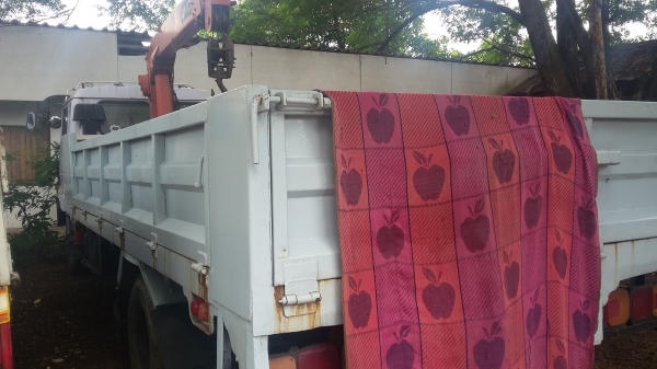 รถหกล้อติดเครน 3 ตัน รถหกล้อติดเครน 3 ตัน