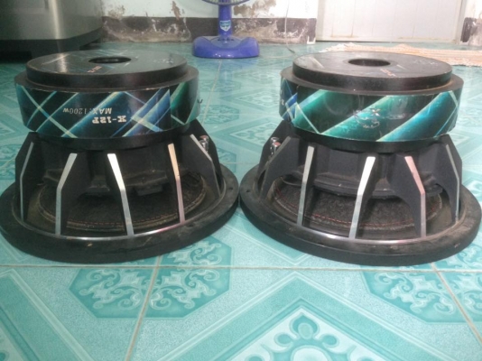 12&quot;xpower สเปค220/25/2/v&quot;4 ขายคู่ละ 3950 บาท