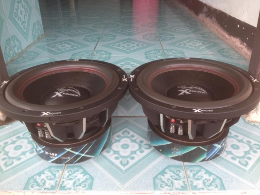 12&quot;xpower สเปค220/25/2/v&quot;4 ขายคู่ละ 3950 บาท