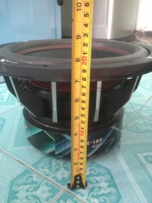 12&quot;xpower สเปค220/25/2/v&quot;4 ขายคู่ละ 3950 บาท