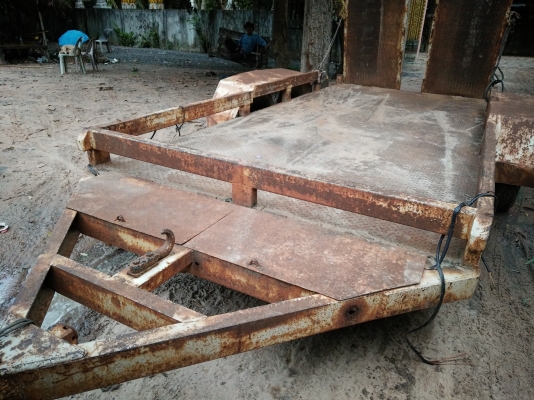 ขายเทเลอร์ลากรถเกี่ยวข้าวเหล็กหนา 4 นิ้ว