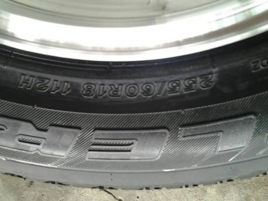 LENSO ขอบ18 6รู139 พร้อมยาง