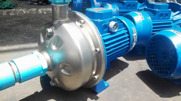 Sell> ปั้มน้ำหัวสแตนเลส EBARA ITALY ขนาด 0.5 HP 380V สภาพใหม่ 95\%ใสๆงานเดิมๆสีเดิมๆนุ่มทุกตัวมาเทสก่อนได้!!