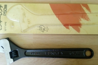 ขายประแจเลื่อน10&quot; SUNKEY made in Japan.ใหม่เก่าเก็บ