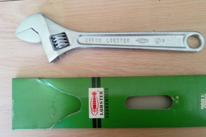 ขายประแจเลื่อน8" LOBSTER made in Japan.ใหม่เก่าเก็บ
