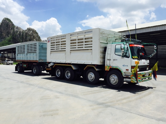 ขายหลงโบ สองเพลาดั้มเกษตรสิบสองล้อ หัวM6ลงเล่มแล้วครับ