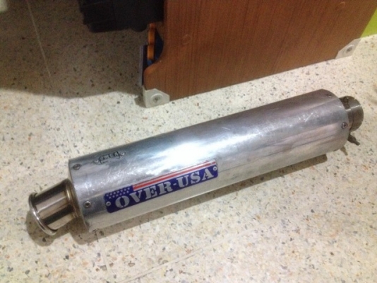 ท่อ OVER USA เเท้เก่าญี่ปุ่นสภาพสวย ท่อ OVER USA เเท้เก่าญี่ปุ่นสภาพสวย