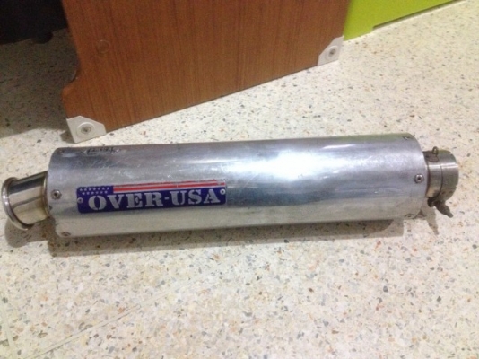 ท่อ OVER USA เเท้เก่าญี่ปุ่นสภาพสวย