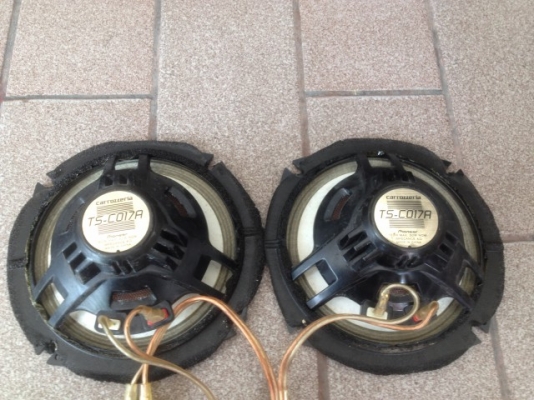 PIONEER TS C017A 6นิ้วเสียงกลางเก่าญี่ปุ่นสภาพสวยคู่ละ PIONEER TS C017A 6นิ้วเสียงกลางเก่าญี่ปุ่นสภาพสวยคู่ละ