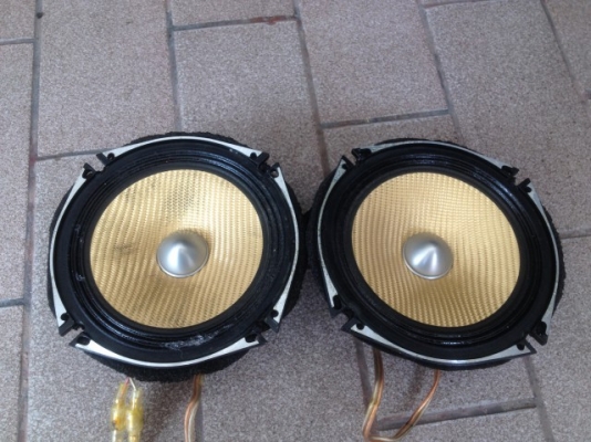 PIONEER TS C017A 6นิ้วเสียงกลางเก่าญี่ปุ่นสภาพสวยคู่ละ