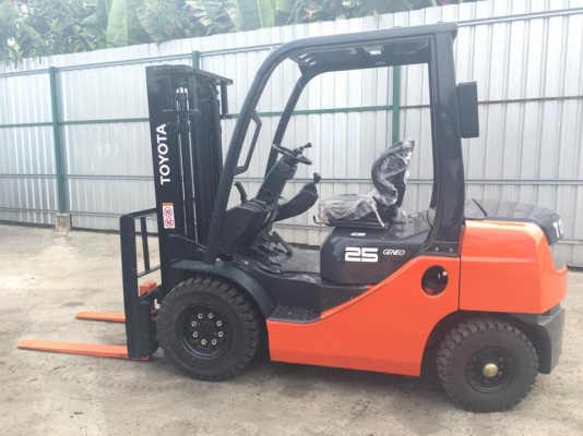 โฟล์คลิฟท์ เก่าญี่ปุ่นแท้ๆTOYOTA 8FG25 รุ่นล่าสุดยก2.5ตัน 3 เมตร เบนซิน เกียร์ธรรมดา เครื่องเกียร์เดิมๆจากนอกดีมากๆๆๆ พร้อมใช้งาน 094-4267888 จะเด็ด ราคา 290,000 ฿