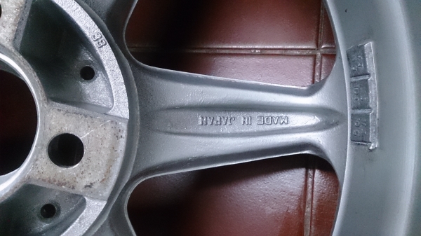 ล้อแท้ 17 4 รู 100 พร้อมยาง japan