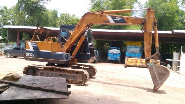 ขายรถแมคโค SK-03 เทียบเท่า 60 สภาพสวย เดิมๆเอกสารอินวอย มีลายหัวเจาะแอร์พร้อม