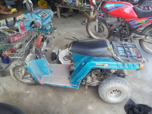 รถบ๊อป Gyro X 3ล้อ และ Honda ป๊อบเท็ก