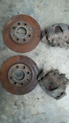 ปั๊มเบรค จาน opel corsa