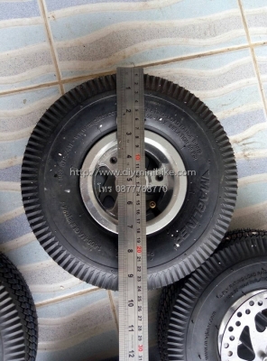 ขายล้อ 10 นิ้ว 1 คู่สำหรับรถไฟฟ้า รถมินิไบท์