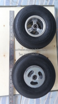 ขายล้อ 10 นิ้ว 1 คู่สำหรับรถไฟฟ้า รถมินิไบท์