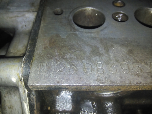 ขายอะไหล่เครื่อง Nissan TD25