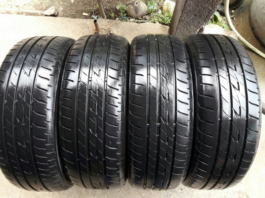 BRIDGESTONE รุ่น Ecopia EP200. 185 55R16 สัปดาห์ที่50 ปี2014 ลงพื้นจริงปี2015สภาพสวยมากๆ ดอกเยอะมากๆ90\% ไม่มีปะคุ้มสุดๆ