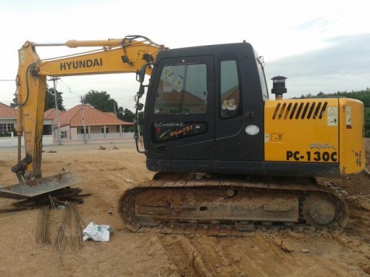 ขาย!! >>> Hyundia PC130 <<< รถพร้อมใช้งาน 5,700 ชั่วโมง ราคา 1,290,000 บาท