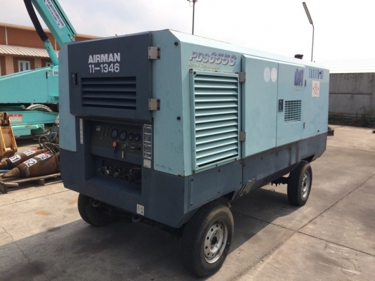 AIRMAN PDS655SD ปี 2004 เครื่อง Hino JO8C มีแอร์ดรายเออร์ในตัว รุ่นใหม่ สภาพสวยจัด ถึงไทยแล้วครับ