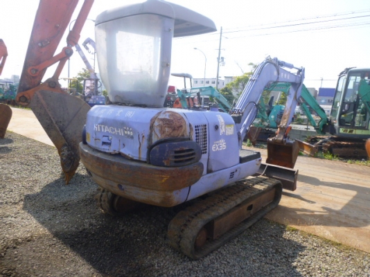 Hitachi EX35-2 เก่าญี่ปุ่น นำเข้าเองจากญี่ปุ่นถึงไทยสิงหานี้