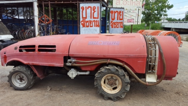 รถพ่นยา SHOSHIN 1000 ลิตร เครื่อง ISUZU