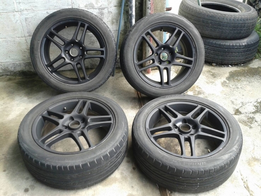 ขอบ17นิ้ว5รู114 พร้อมยาง สวยๆ 4 ล้อ ราคา 7500 บาท