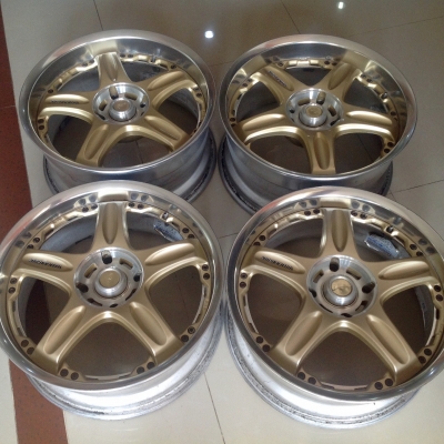 ล้อแท้ VOLK GTC (Face 2) ขอบ 17" 4 รู 114 หน้า 7 หลัง 8 ล้อเดิมทุกอย่าง ฝาครบครับ