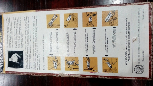 ขายคีมล็อกVISE-GRIP Made in USA.งานเก่าเก็บสะสมสุดยอด ขายคีมล็อกVISE-GRIP Made in USA.งานเก่าเก็บสะสมสุดยอด