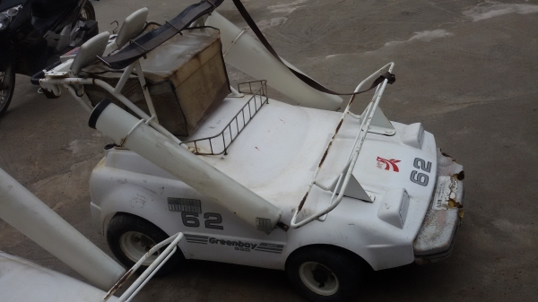 รถกอล์ฟ ไฟฟ้า เดินตาม นำเข้าจากญี่ปุ่น เบอร์62 มีรีโมท