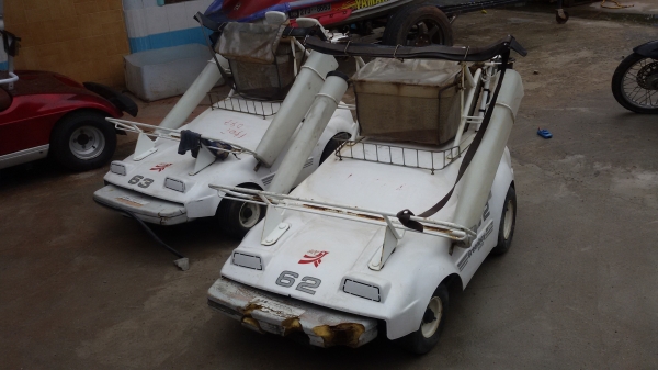 รถกอล์ฟ ไฟฟ้า เดินตาม นำเข้าจากญี่ปุ่น เบอร์62 มีรีโมท