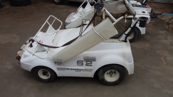 รถกอล์ฟ ไฟฟ้า เดินตาม นำเข้าจากญี่ปุ่น เบอร์62 มีรีโมท