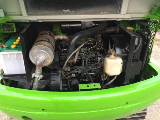 ขายรถแบคโฮ MITSUBISHI MM35 (เท่าPC35) ปั้มนิ้ว ติดต่อ 086-775-7900, 086-324-1992