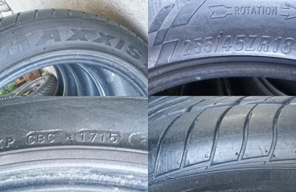 ยาง Maxxis 255-45-18