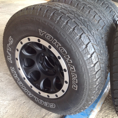 ล้อแม็กใหม่ งาน yachiyoda ขอบ 16" 6 รู 139 กว้าง 9 off 0 พร้อมยางครับ ล้อแม็กใหม่ งาน yachiyoda ขอบ 16" 6 รู 139 กว้าง 9 off 0 พร้อมยางครับ