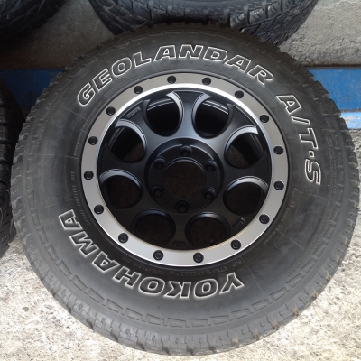 ล้อแม็กใหม่ งาน yachiyoda ขอบ 16" 6 รู 139 กว้าง 9 off 0 พร้อมยางครับ ล้อแม็กใหม่ งาน yachiyoda ขอบ 16" 6 รู 139 กว้าง 9 off 0 พร้อมยางครับ