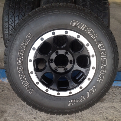 ล้อแม็กใหม่ งาน yachiyoda ขอบ 16" 6 รู 139 กว้าง 9 off 0 พร้อมยางครับ ล้อแม็กใหม่ งาน yachiyoda ขอบ 16" 6 รู 139 กว้าง 9 off 0 พร้อมยางครับ