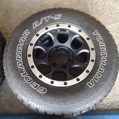 ล้อแม็กใหม่ งาน yachiyoda ขอบ 16" 6 รู 139 กว้าง 9 off 0 พร้อมยางครับ ล้อแม็กใหม่ งาน yachiyoda ขอบ 16" 6 รู 139 กว้าง 9 off 0 พร้อมยางครับ