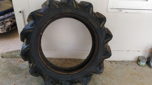 ยางรถไถ 8.3-22 สภาพมือสอง