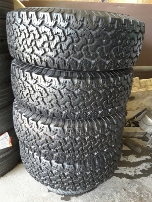 BF All USA. 265/75/16 สิ้นปี12 สภาพดีมาก สวยๆ 1ชุด