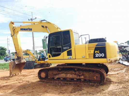 ขาย KOMATSU PC200-8N1 ไมล์9,xxxชม. เอกสารเล่มทะเบียน