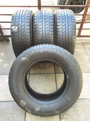 ยาง FALKEN 265 65 17 กลางปี14 ดอกเต็ม เนื้อนิ่มๆ ไม่มีปะ ราคาไม่แพง