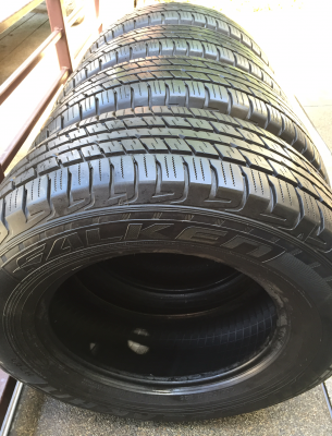 ยาง FALKEN 265 65 17 กลางปี14 ดอกเต็ม เนื้อนิ่มๆ ไม่มีปะ ราคาไม่แพง