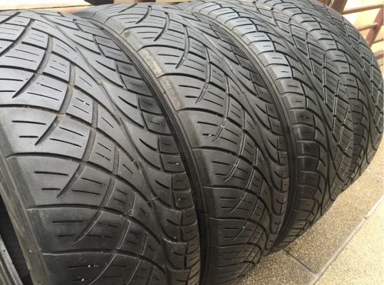 ยาง Nitto 235 55 18 ปี12 ดอกเต็ม ไม่มีปะ ราคาไม่แพง