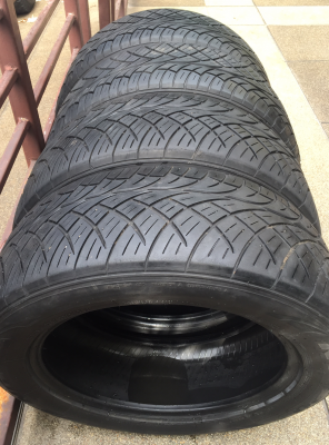 ยาง Nitto 235 55 18 ปี12 ดอกเต็ม ไม่มีปะ ราคาไม่แพง