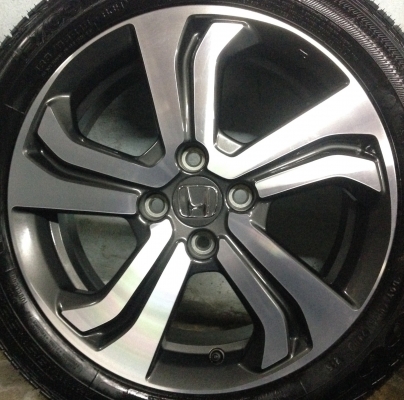 แม็กป้ายแดง New Honda City ตัวท๊อป ขอบ16 พร้อมยางป้ายแดง 185-55-16 แม็กป้ายแดง New Honda City ตัวท๊อป ขอบ16 พร้อมยางป้ายแดง 185-55-16