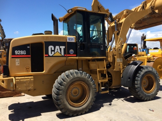 CAT 928G ปี 2005 ใช้งาน 4494 ชม. สภาพสวย เดิม ๆ นำเข้าจากญี่ปุ่น ไม่แพงครับ